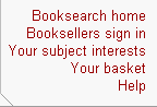 old, rare and out-of-print books site menu